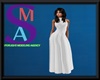 White Halter Dress