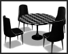 Black Table/ Chairs
