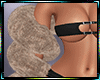 Fur Boa  L BROWN