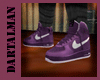 purple shoes 