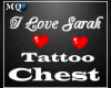 Love Sarah Tattoo
