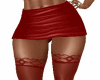 mini skirt red