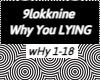 9lokknine - Why You LYIN