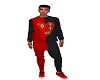 Tink RedBlack Sweats M