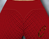 Red Scrunchy Pants