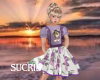 KIDS PURPLE DRESS