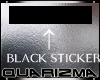 Black Sticker lQl