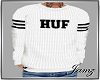 Knitted Huf White