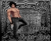 [BM]Relaxed Jeans Black