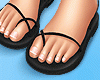 Lyka  Black Sandals