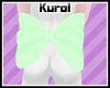 Ku~ Rear bow green