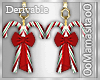 [M] Candy Cane Earrings