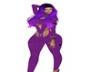 Sexy Purple Body Suit