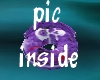 purple skull Floatie