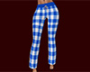 Blue PJ Pants Plaid RL F