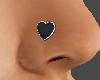 Heart Nose Piercings