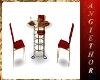 !ABT table red gold