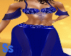 BLUE PRINCESS LG DRESS S
