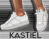 K| White Sneakers