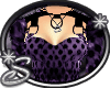 *S Goth Dress Purple