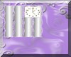 lavender clock
