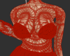 sw Knitted Red Set