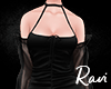 R. Sheer Black Dress