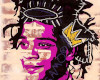 Basquiat Brick Portrait