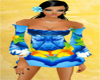 !IP! Hawiian Mini Dress