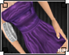 Stretch Satin purp dress