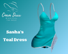 Sasha's Teal Dress