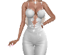 L! WHITE JUMPSUIT