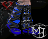 [MJ] Gothic Boots Blue