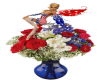 USA patriotic bouquet