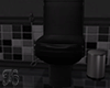 Black Toilet Set
