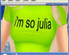 i'm so julia!