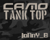 Camo Tank Top w/ dog tag