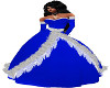 Blue Queen Ballgown
