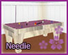 White/Purple Pool Table!