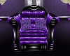 Poseless purple chair