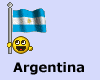 Argentine flag smiley