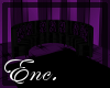 Enc. Purple/Black Sofa