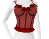 RED ROSE CORSET
