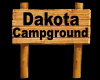 Dakota Campground Sign