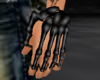 Black Skeleton Hand-L