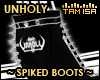 !T Unholy Spiked Boots