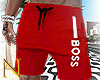Shortinho B0ss vermelho