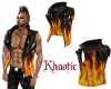 Fire leather vest