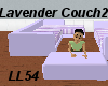 Lavender Pose Couch