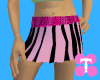 ~T~Pink & Black Skirt